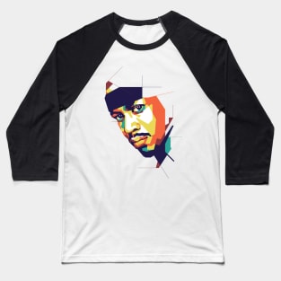 Allen Iverson on WPAP 2 Baseball T-Shirt